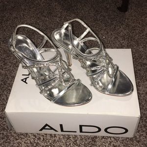 Aldo Silver Heels